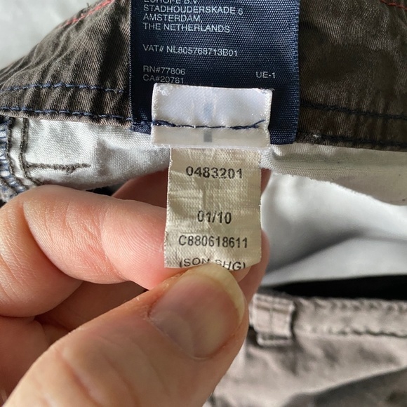 Tommy Hilfiger Men's Brown Casual Walking Shorts‎ Size 42 - Picture 9 of 14